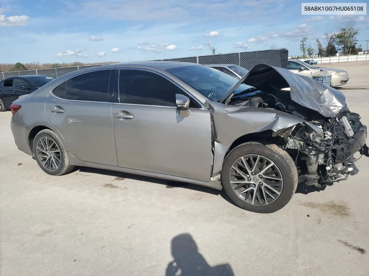 Auction sale of the 2017 Lexus ES , vin: 58ABK1GG7HU065108, lot number: 42169595
