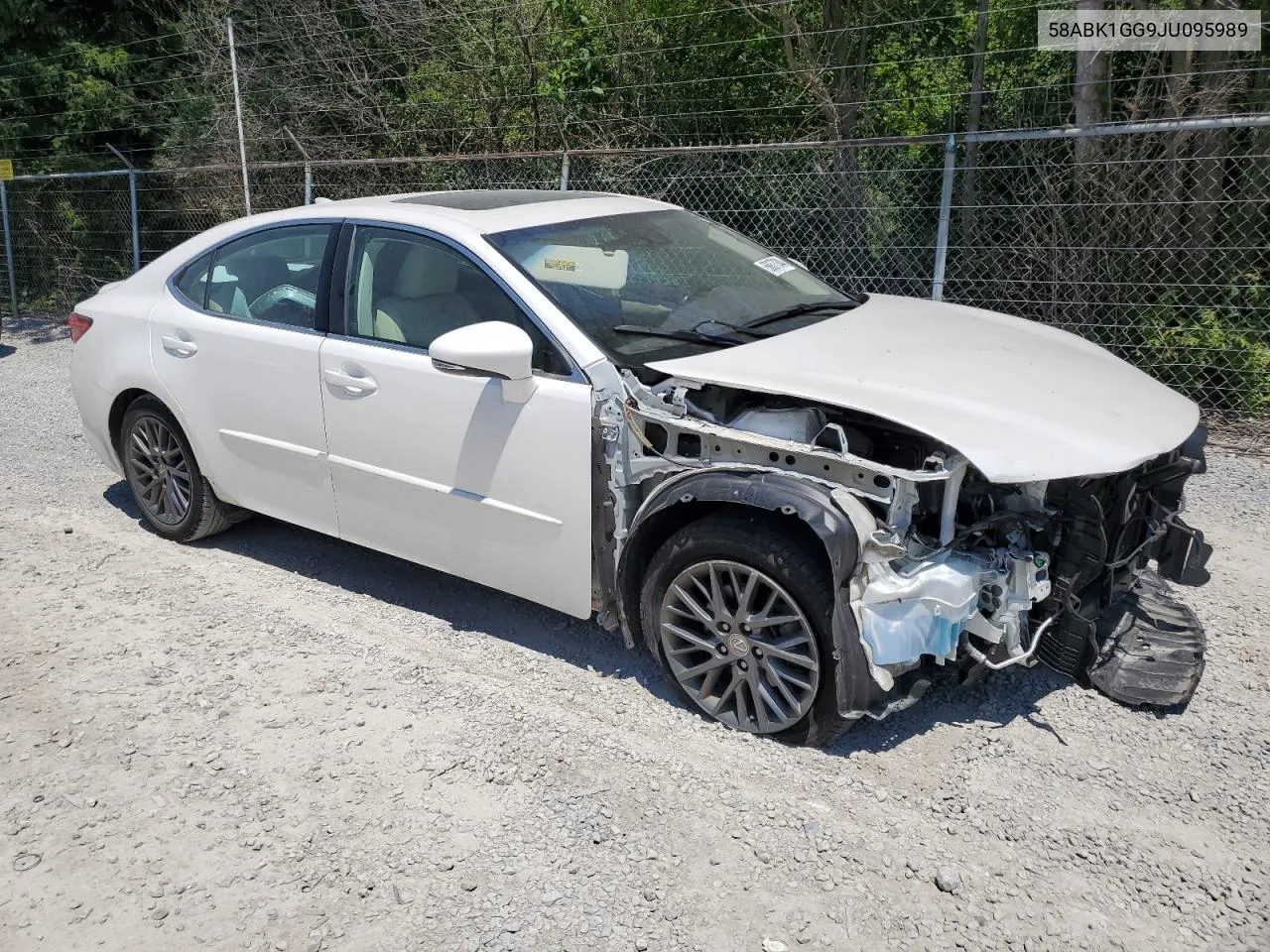 Auction sale of the 2018 Lexus ES , vin: 58ABK1GG9JU095989, lot number: 58677344