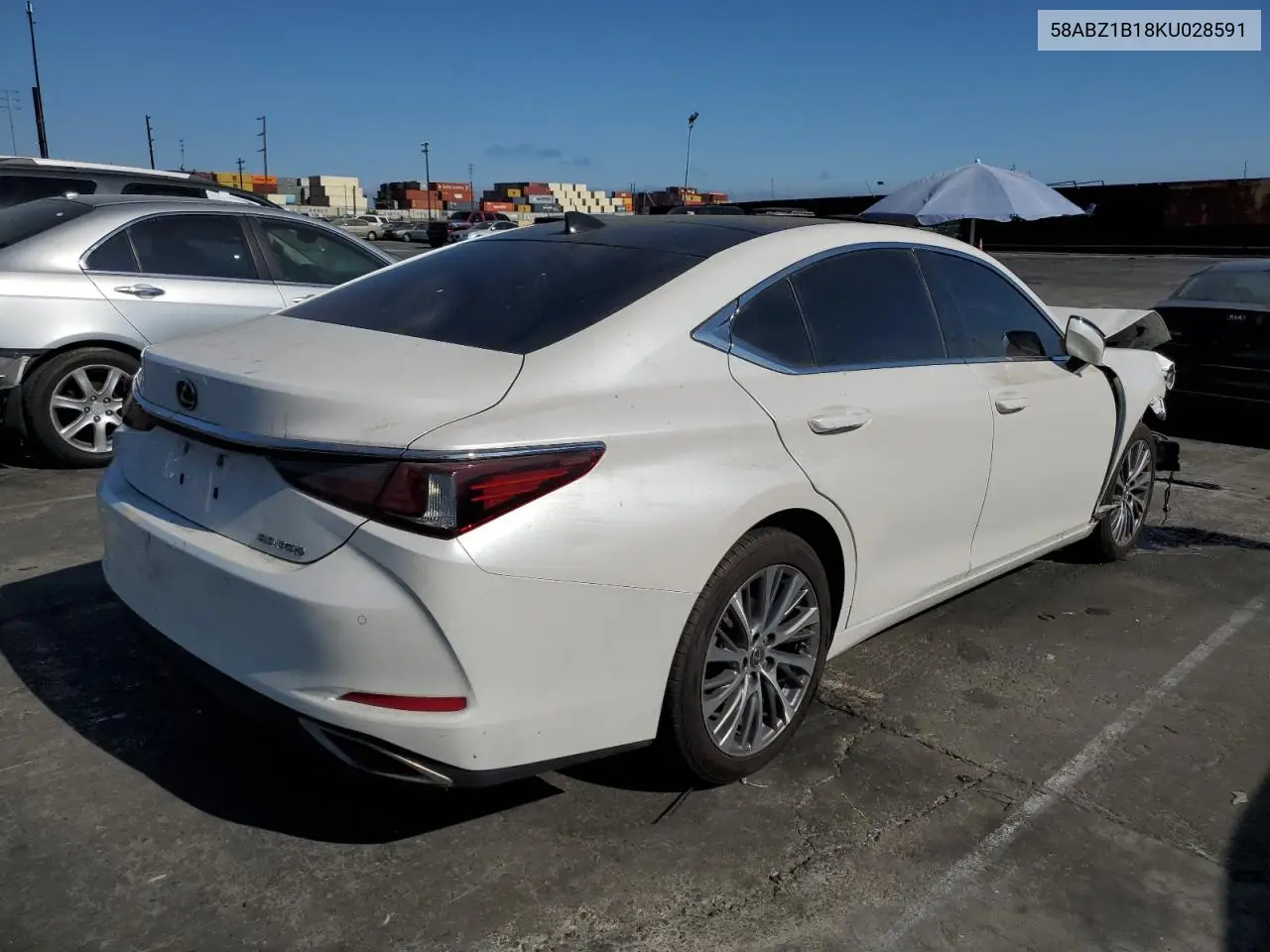 Auction sale of the 2019 Lexus ES , vin: 58ABZ1B18KU028591, lot number: 69084365