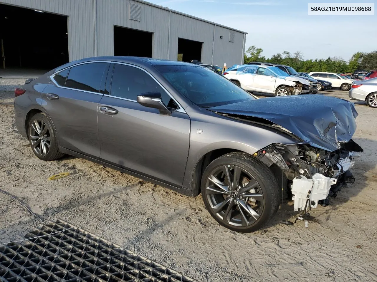 Auction sale of the 2021 Lexus ES , vin: 58AGZ1B19MU098688, lot number: 49163804