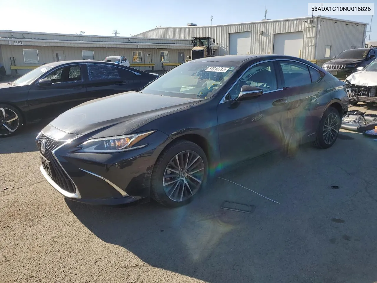 Auction sale of the 2022 Lexus ES , vin: 58ADA1C10NU016826, lot number: 87916215