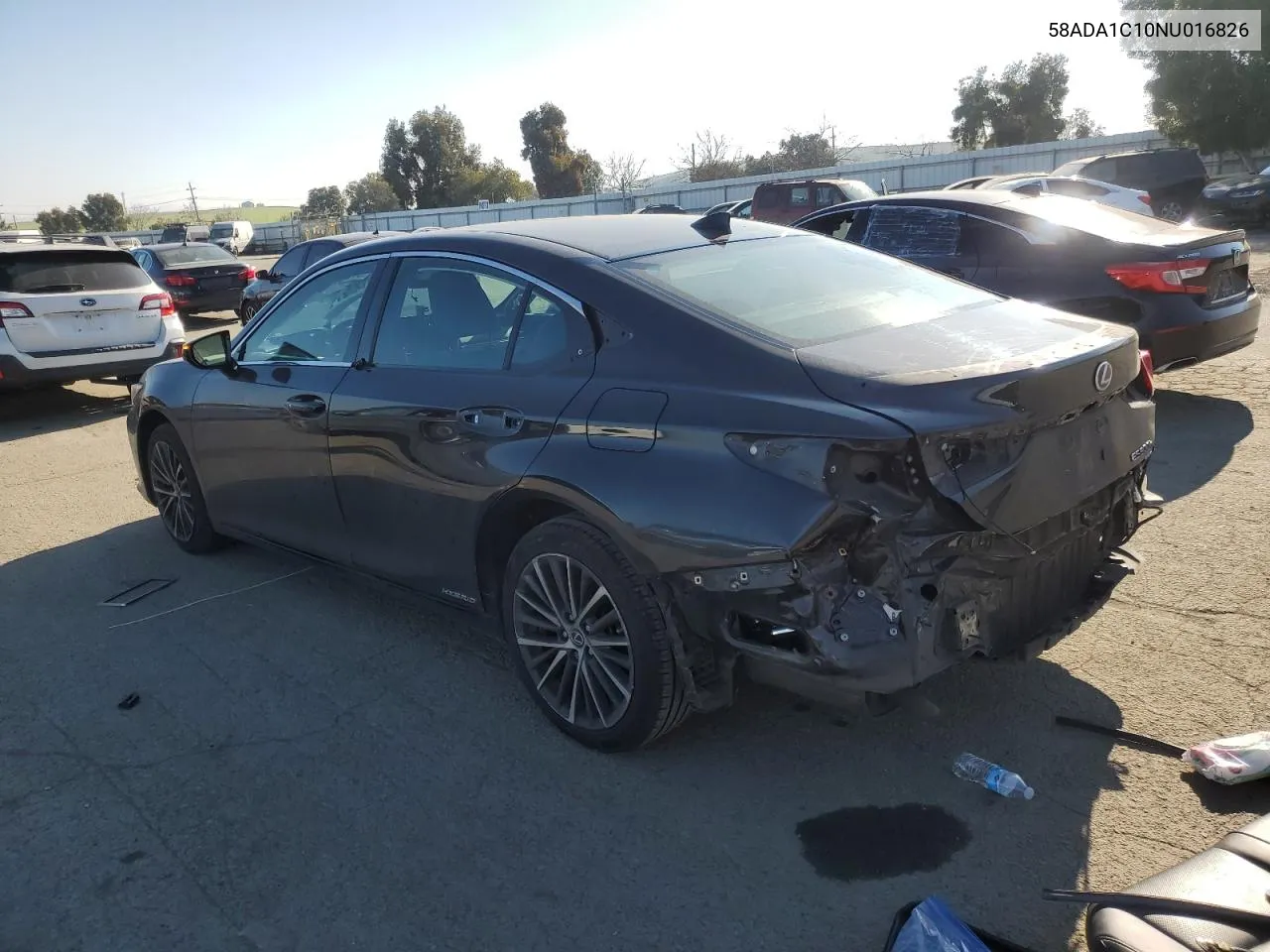 Auction sale of the 2022 Lexus ES , vin: 58ADA1C10NU016826, lot number: 87916215