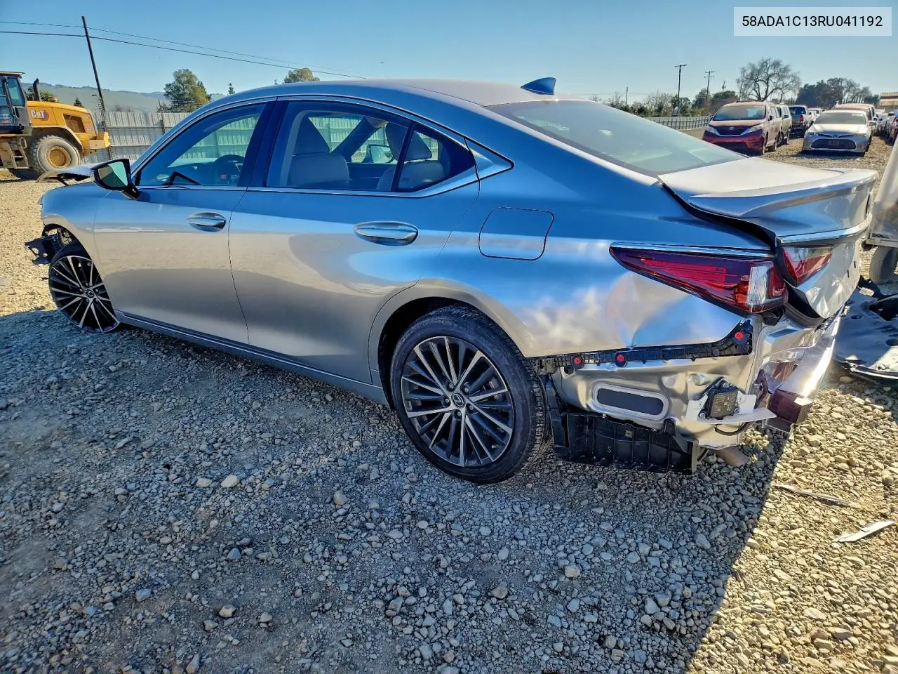 Auction sale of the 2024 Lexus ES , vin: 58ADA1C13RU041192, lot number: 73621885