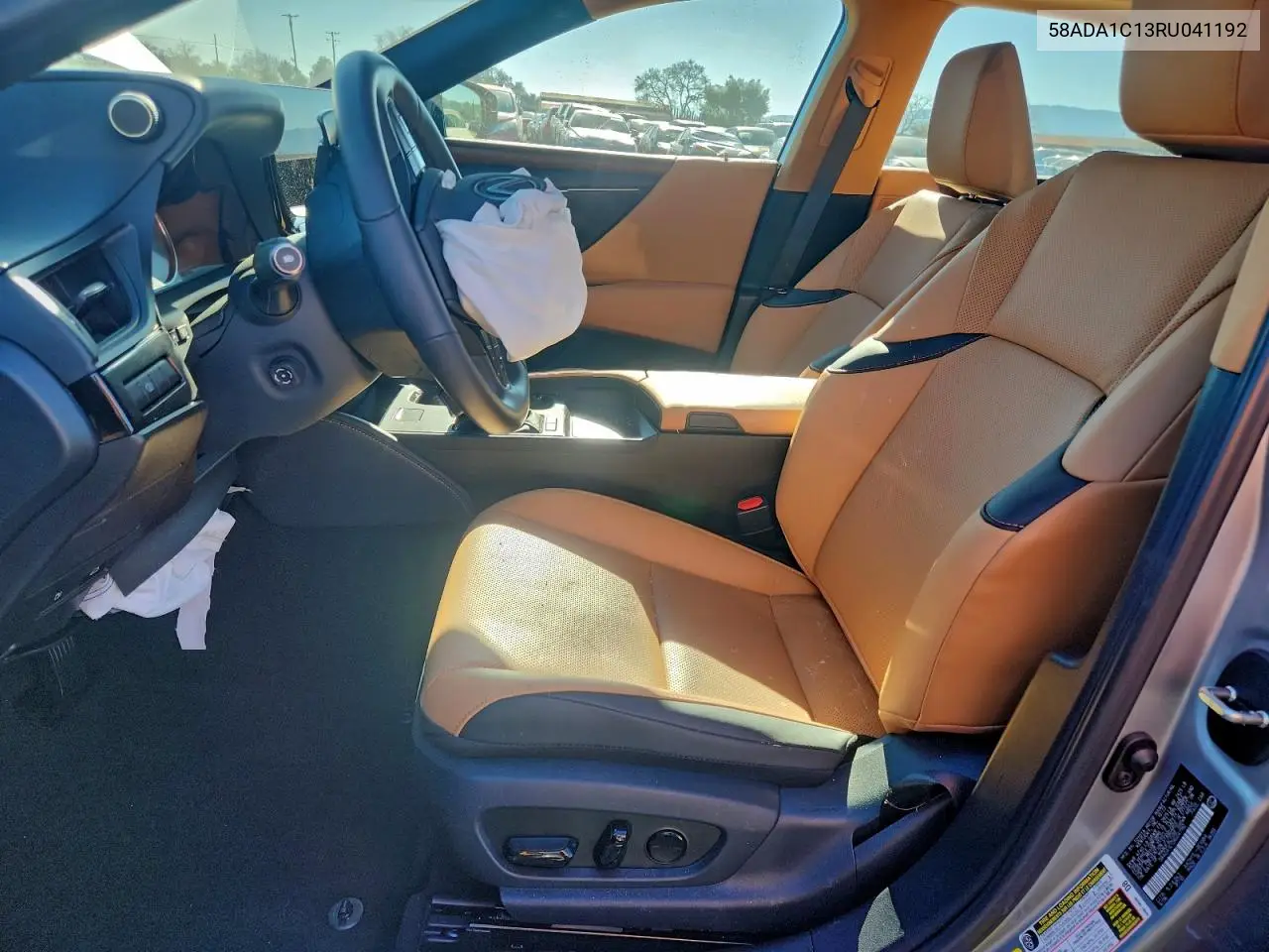 Auction sale of the 2024 Lexus ES , vin: 58ADA1C13RU041192, lot number: 73621885