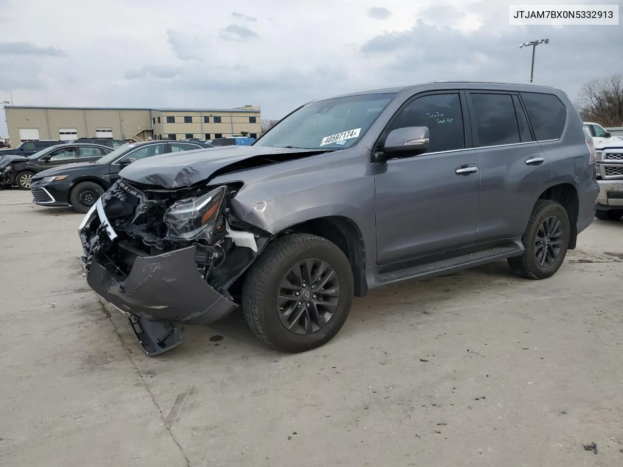 Auction sale of the 2022 Lexus GX , vin: JTJAM7BX0N5332913, lot number: 40597174