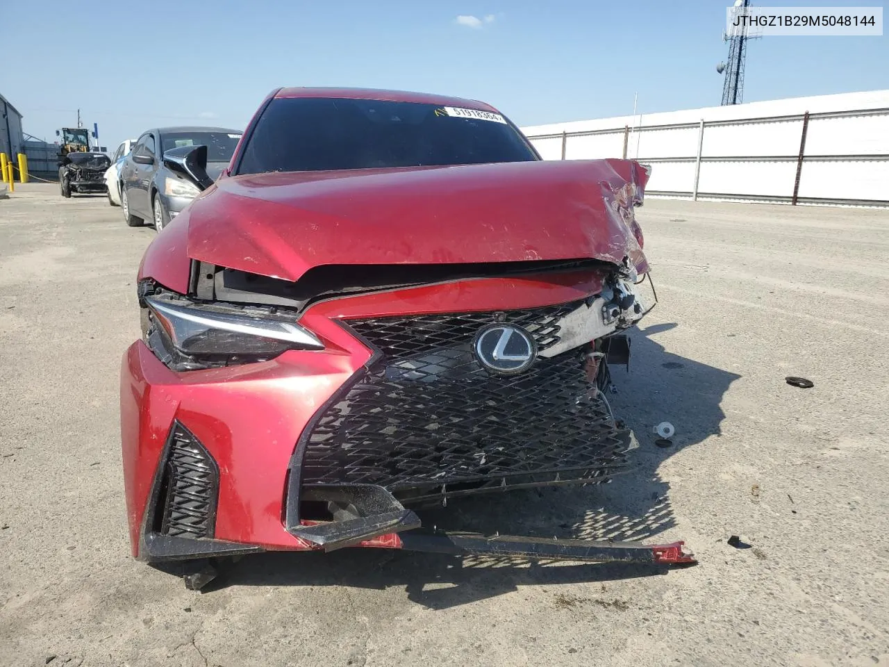 Auction sale of the 2021 Lexus IS , vin: JTHGZ1B29M5048144, lot number: 51918364