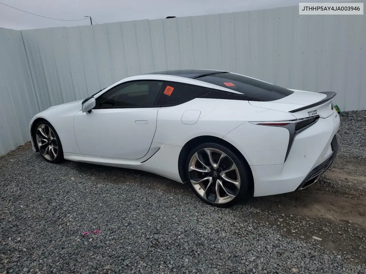 Auction sale of the 2018 Lexus LC , vin: JTHHP5AY4JA003946, lot number: 85205524