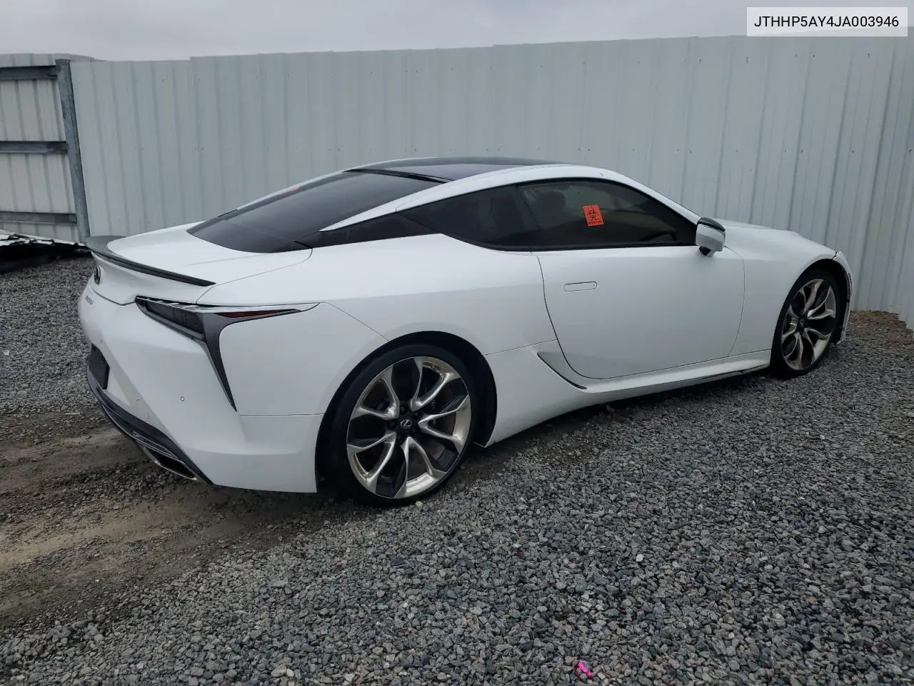 Auction sale of the 2018 Lexus LC , vin: JTHHP5AY4JA003946, lot number: 85205524