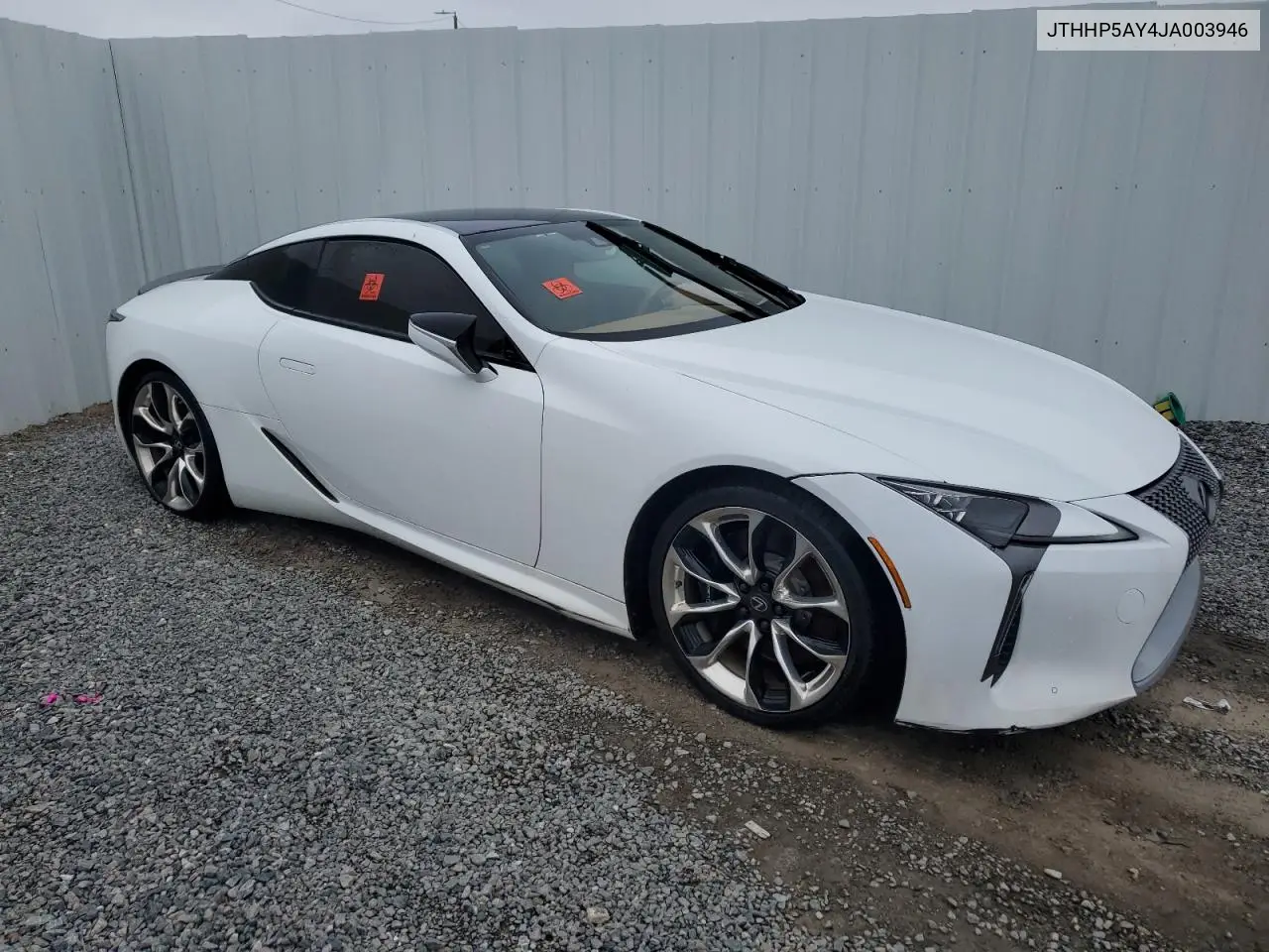Auction sale of the 2018 Lexus LC , vin: JTHHP5AY4JA003946, lot number: 85205524