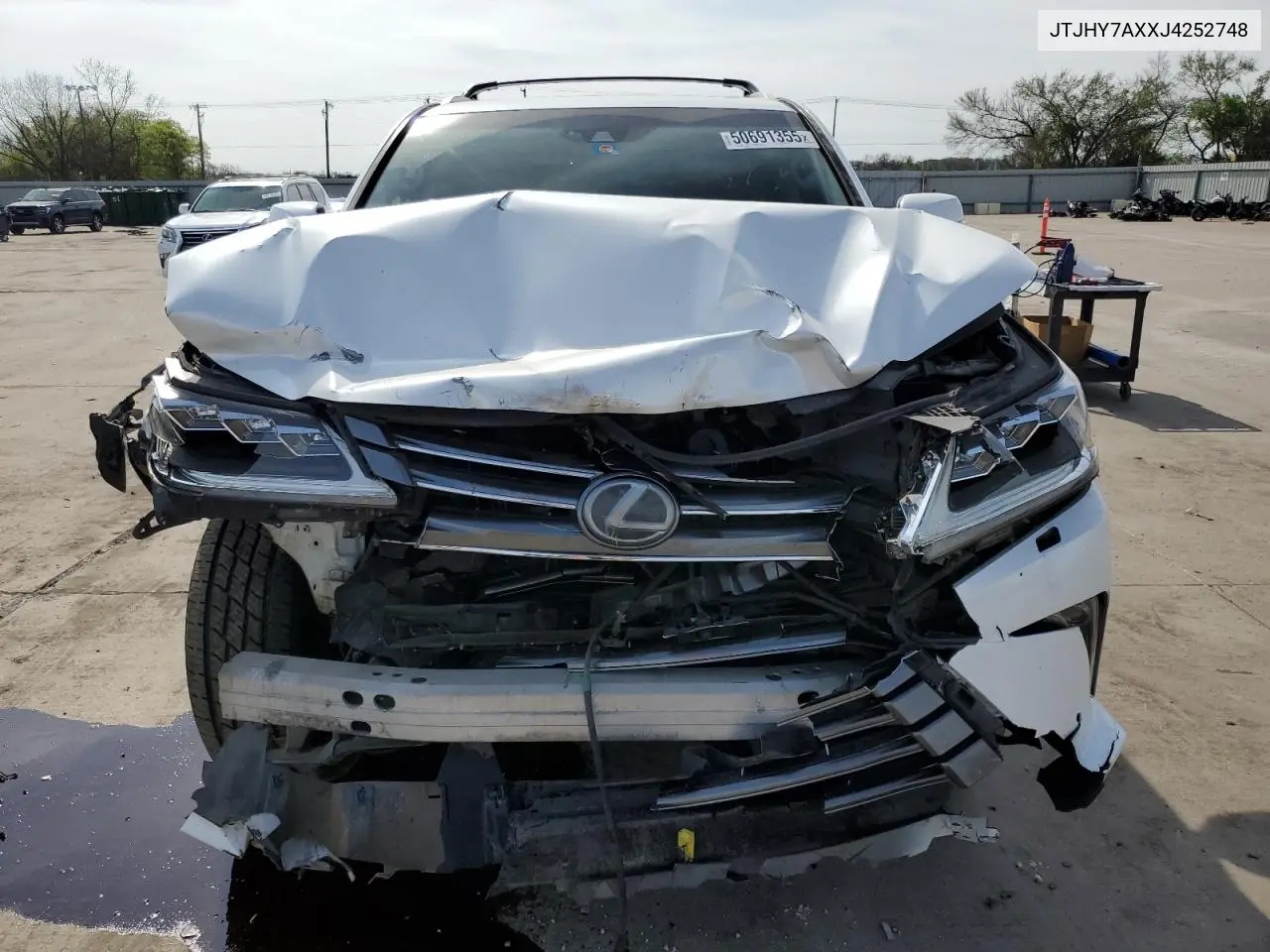 Auction sale of the 2018 Lexus LX , vin: JTJHY7AXXJ4252748, lot number: 50691355