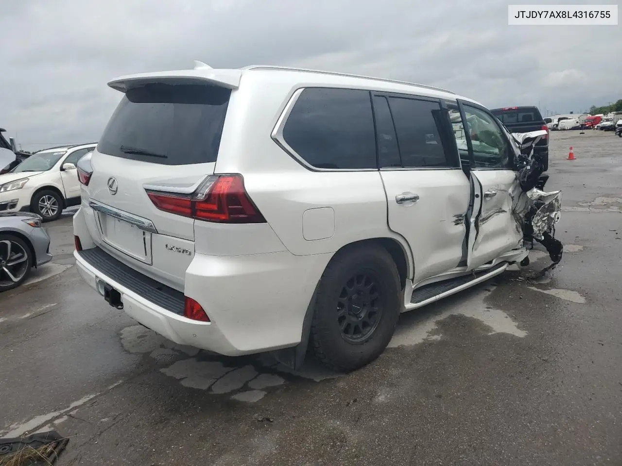 Auction sale of the 2020 Lexus LX , vin: JTJDY7AX8L4316755, lot number: 61222745