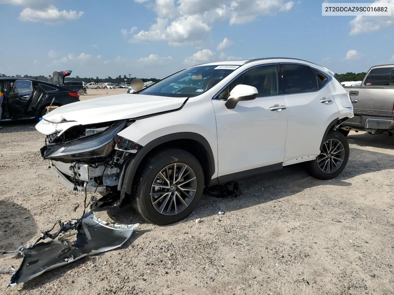Auction sale of the 2025 Lexus NX , vin: 2T2GDCAZ9SC016882, lot number: 65939264