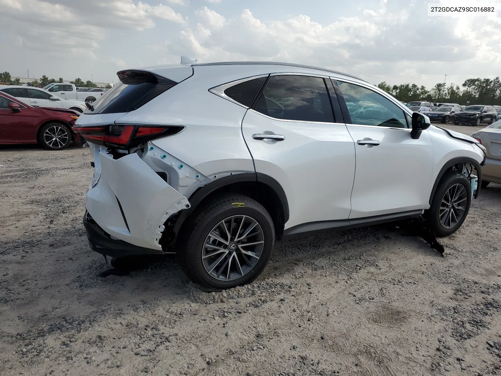 Auction sale of the 2025 Lexus NX , vin: 2T2GDCAZ9SC016882, lot number: 65939264
