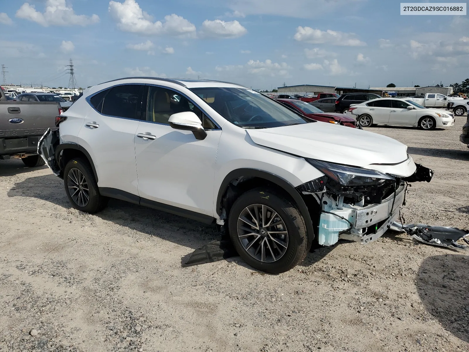 Auction sale of the 2025 Lexus NX , vin: 2T2GDCAZ9SC016882, lot number: 65939264