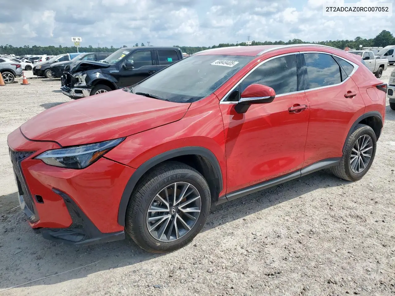 Auction sale of the 2024 Lexus NX , vin: 2T2ADCAZ0RC007052, lot number: 69849405