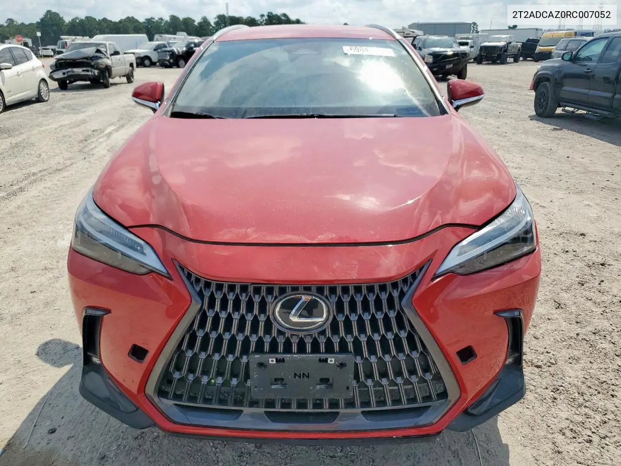 Auction sale of the 2024 Lexus NX , vin: 2T2ADCAZ0RC007052, lot number: 69849405