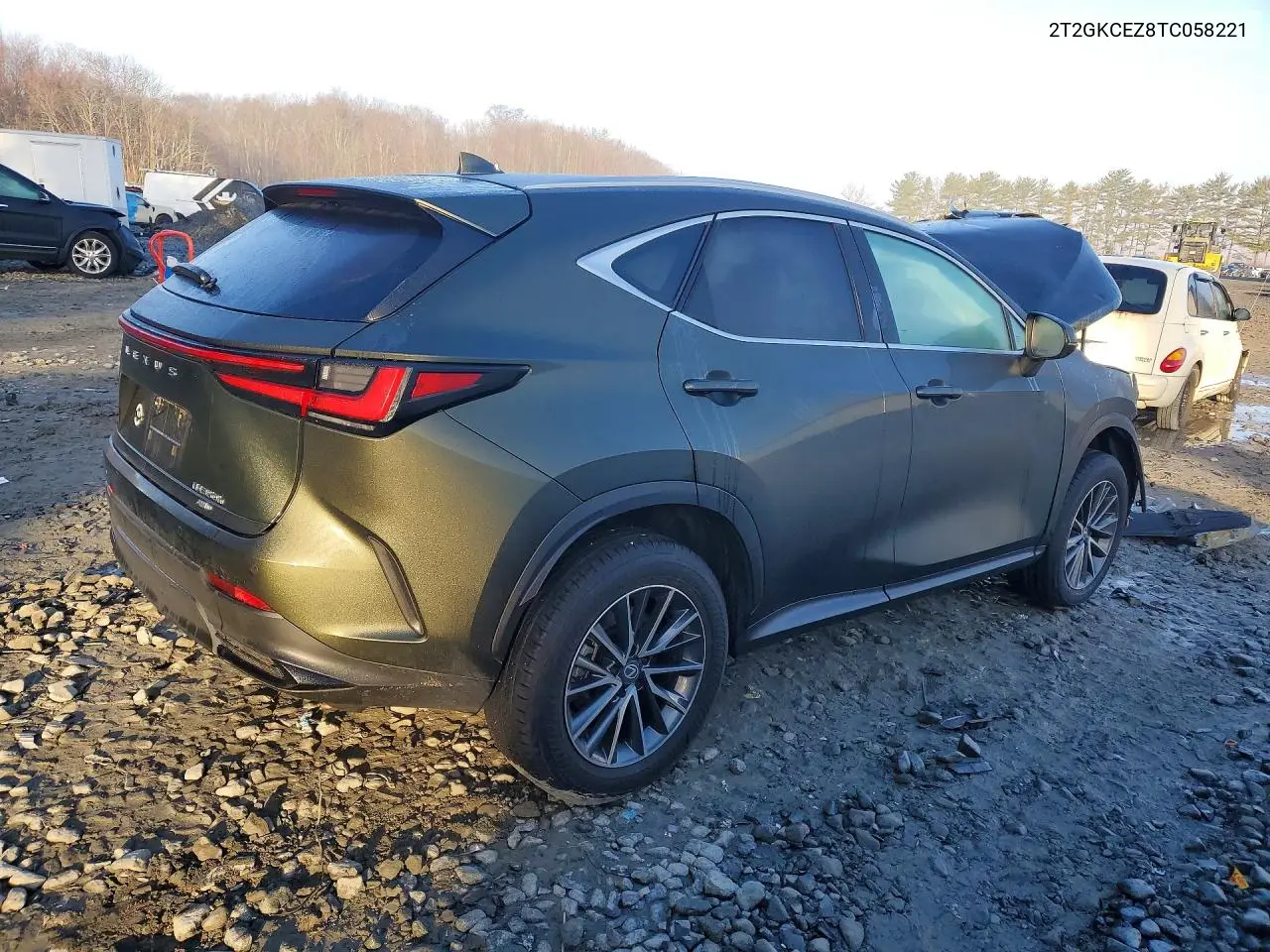 Auction sale of the 2026 Lexus NX , vin: 2T2GKCEZ8TC058221, lot number: 45595326