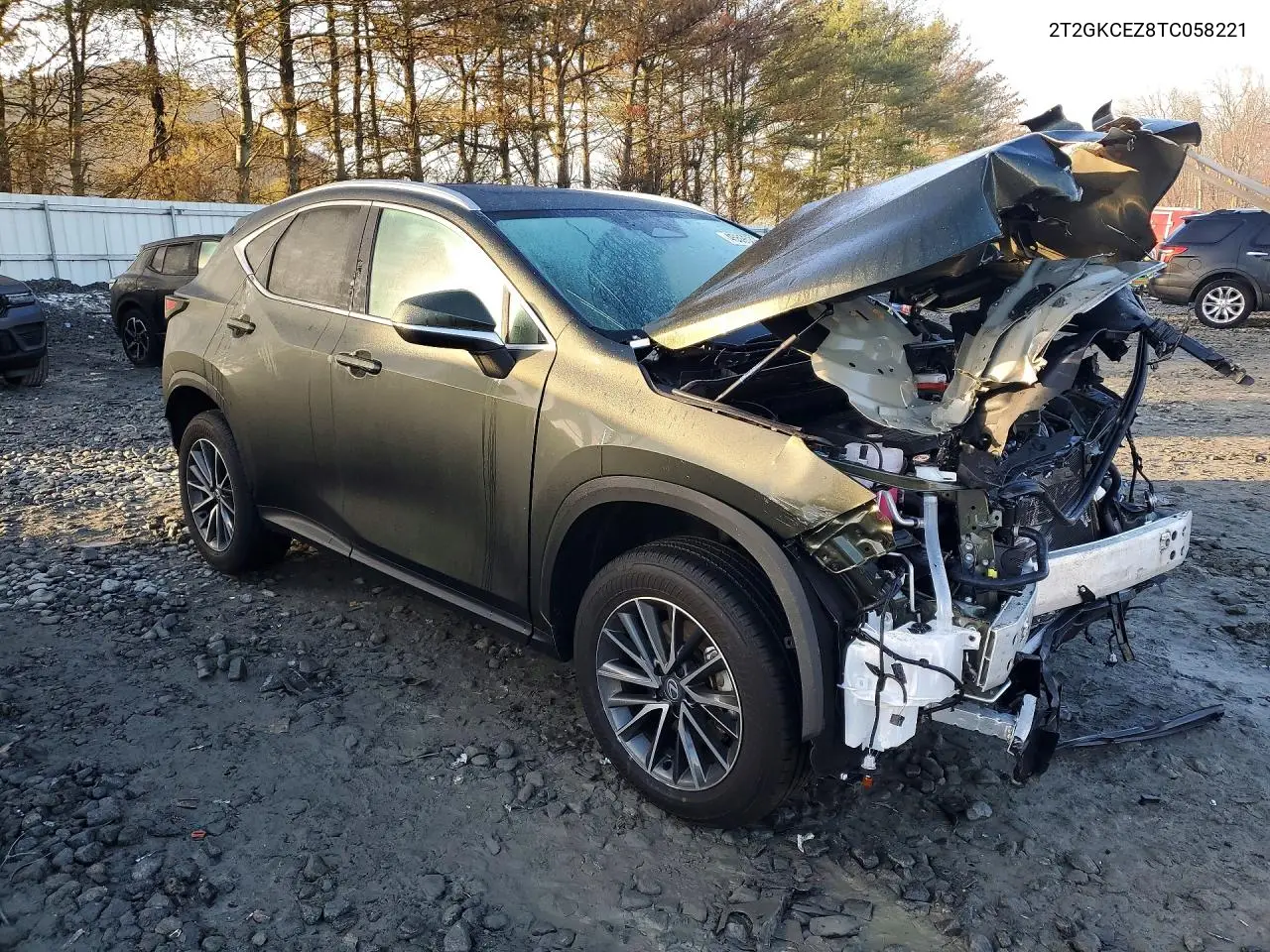 Auction sale of the 2026 Lexus NX , vin: 2T2GKCEZ8TC058221, lot number: 45595326