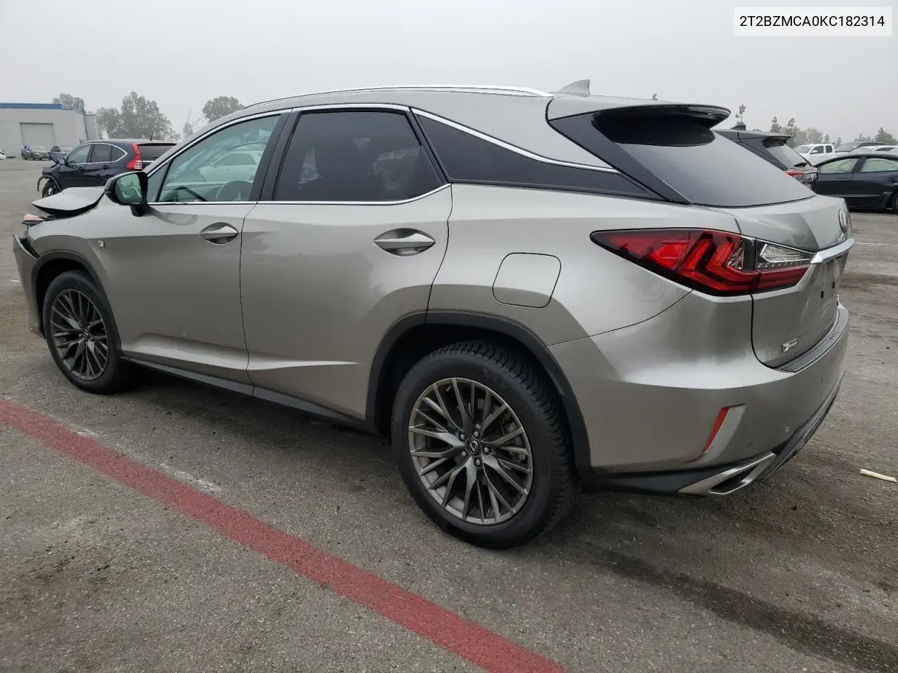 Auction sale of the 2019 Lexus RX , vin: 2T2BZMCA0KC182314, lot number: 82437855