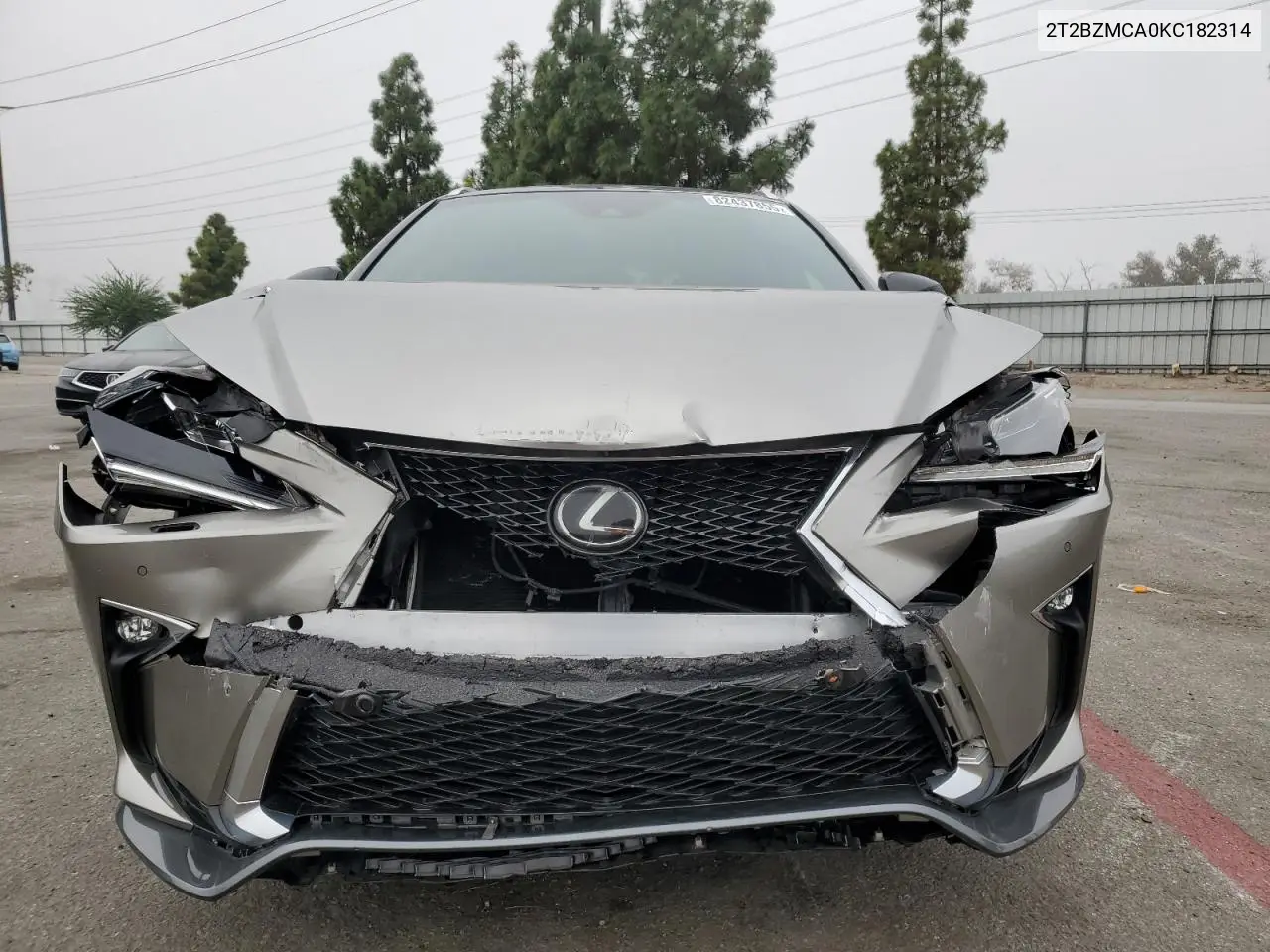 Auction sale of the 2019 Lexus RX , vin: 2T2BZMCA0KC182314, lot number: 82437855