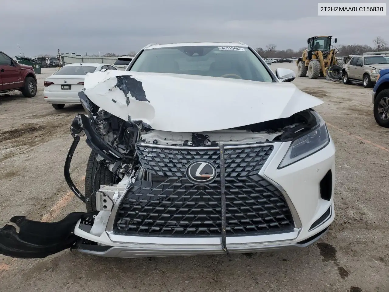 Auction sale of the 2020 Lexus RX , vin: 2T2HZMAA0LC156830, lot number: 46116453
