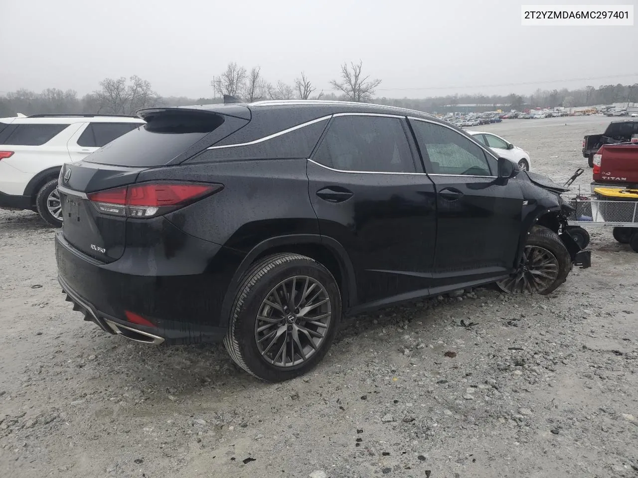 Auction sale of the 2021 Lexus RX , vin: 2T2YZMDA6MC297401, lot number: 45477944