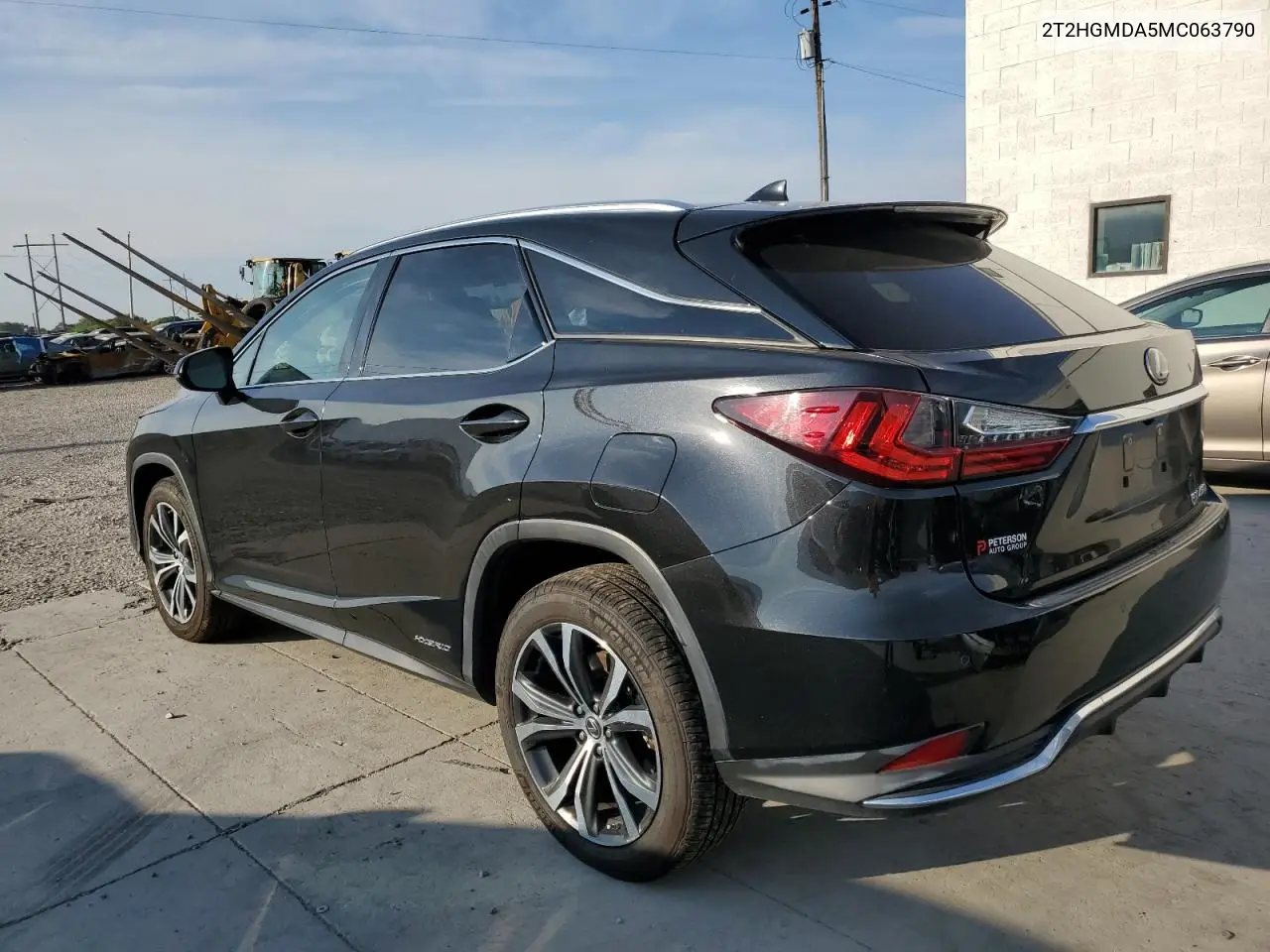 Auction sale of the 2021 Lexus RX , vin: 2T2HGMDA5MC063790, lot number: 71232375