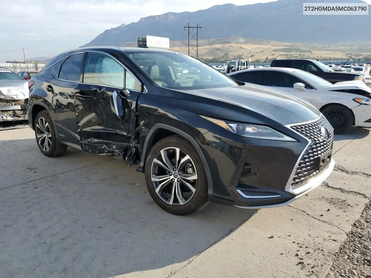 Auction sale of the 2021 Lexus RX , vin: 2T2HGMDA5MC063790, lot number: 71232375