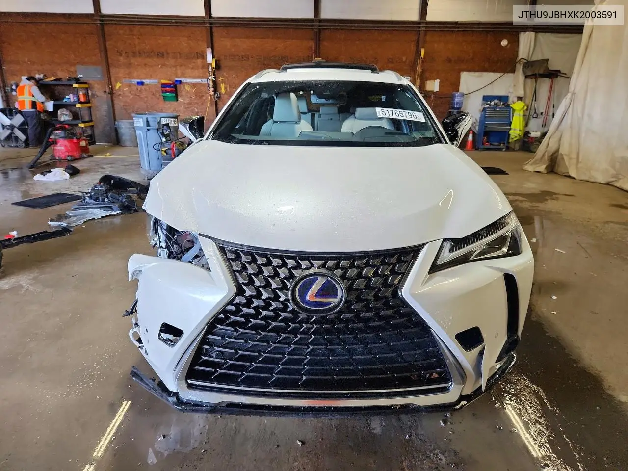 Auction sale of the 2019 Lexus UX , vin: JTHU9JBHXK2003591, lot number: 51765796