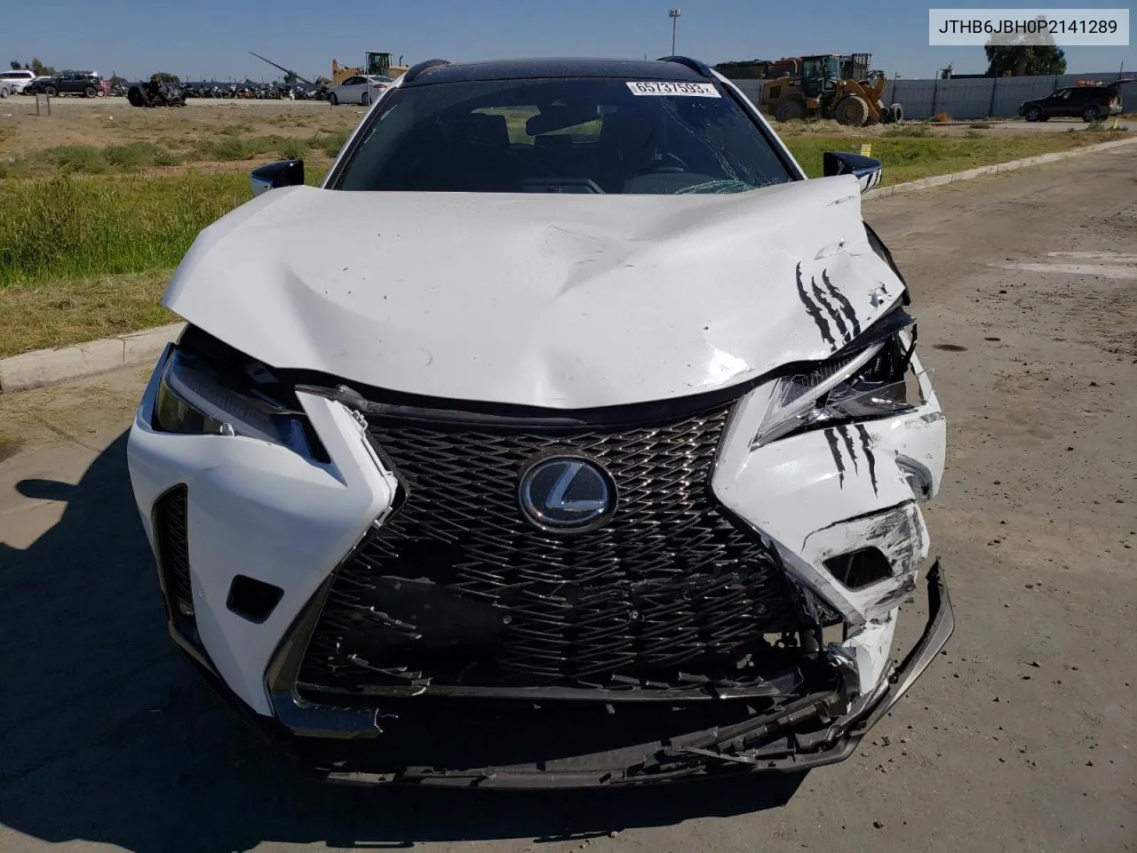 Auction sale of the 2023 Lexus UX , vin: JTHB6JBH0P2141289, lot number: 65737593