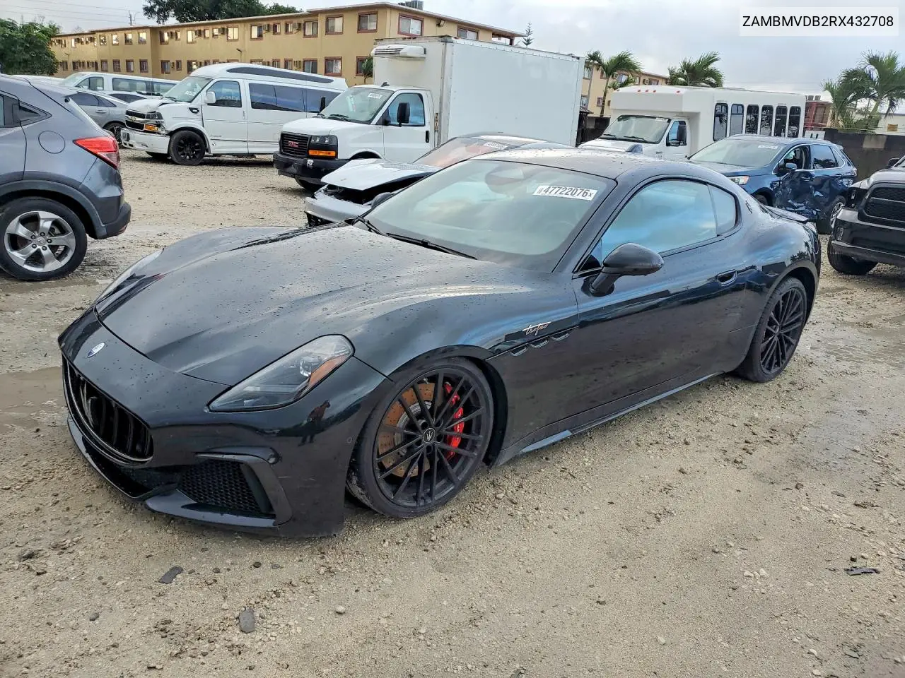 Auction sale of the 2024 Maserati GranTurismo , vin: ZAMBMVDB2RX432708, lot number: 47722076