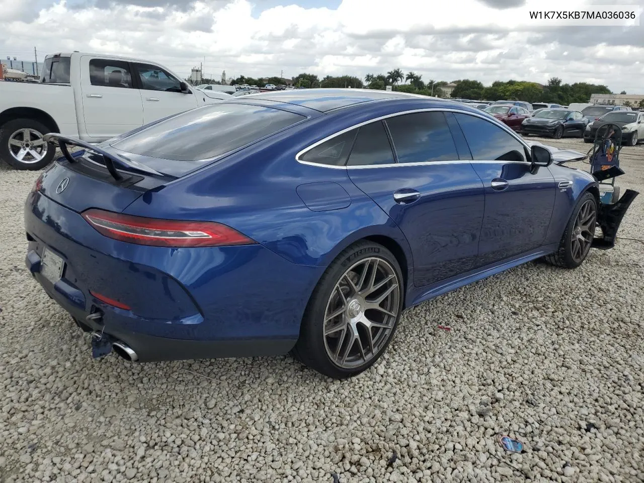 Auction sale of the 2021 Mercedes Benz AMG GT , vin: W1K7X5KB7MA036036, lot number: 73240973