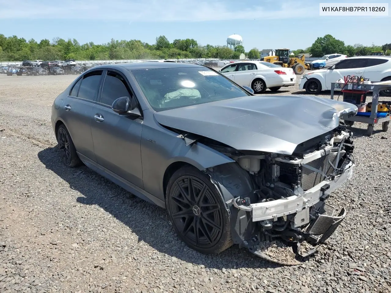 Auction sale of the 2023 Mercedes Benz C klasse AMG , vin: W1KAF8HB7PR118260, lot number: 56133775