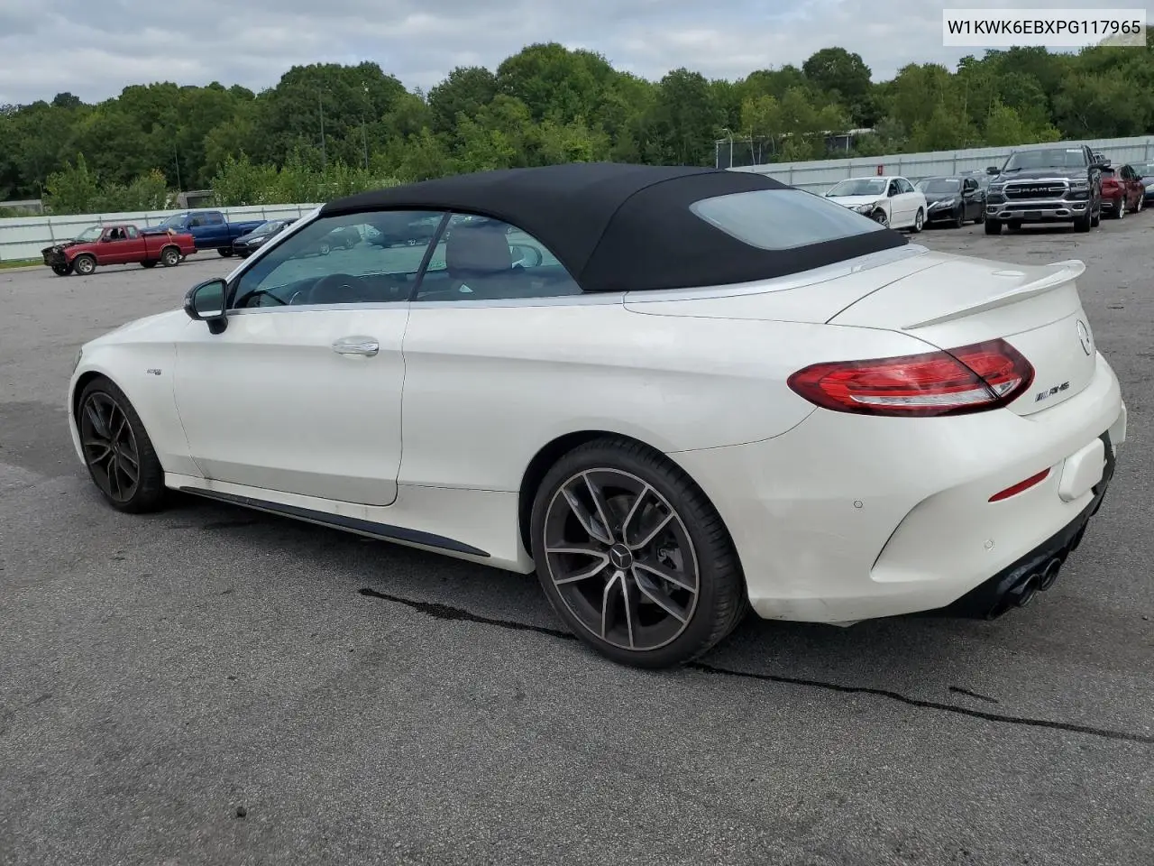 Auction sale of the 2023 Mercedes Benz C klasse , vin: W1KWK6EBXPG117965, lot number: 65377393