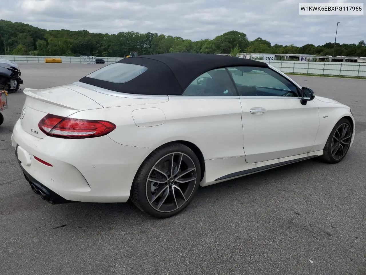 Auction sale of the 2023 Mercedes Benz C klasse , vin: W1KWK6EBXPG117965, lot number: 65377393