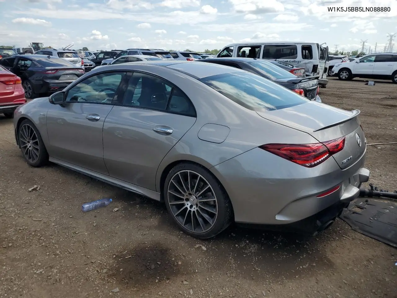 Auction sale of the 2020 Mercedes Benz CLA klasse , vin: W1K5J5BB5LN088880, lot number: 68278575
