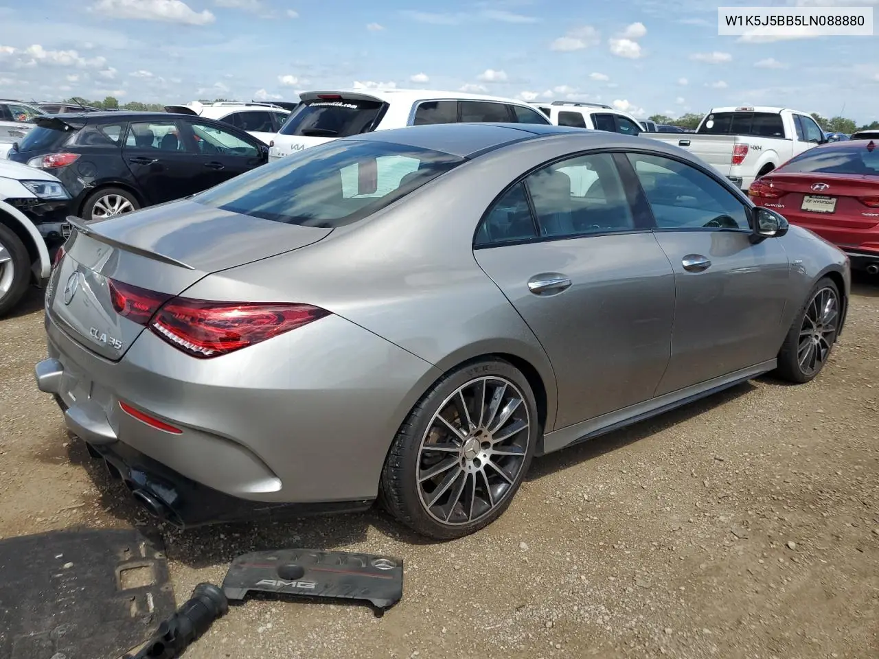 Auction sale of the 2020 Mercedes Benz CLA klasse , vin: W1K5J5BB5LN088880, lot number: 68278575
