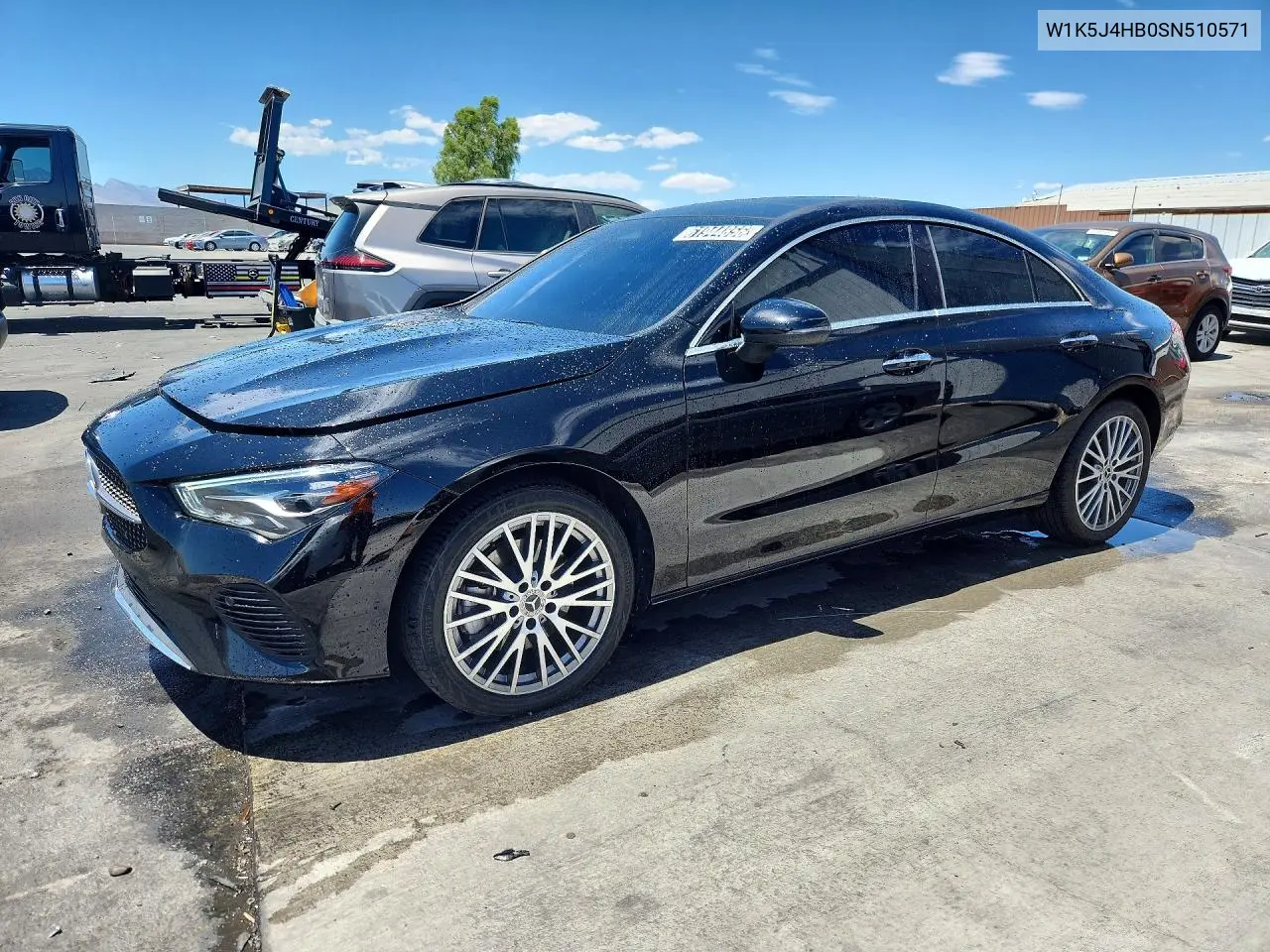 Auction sale of the 2025 Mercedes Benz CLA klasse , vin: W1K5J4HB0SN510571, lot number: 61944856