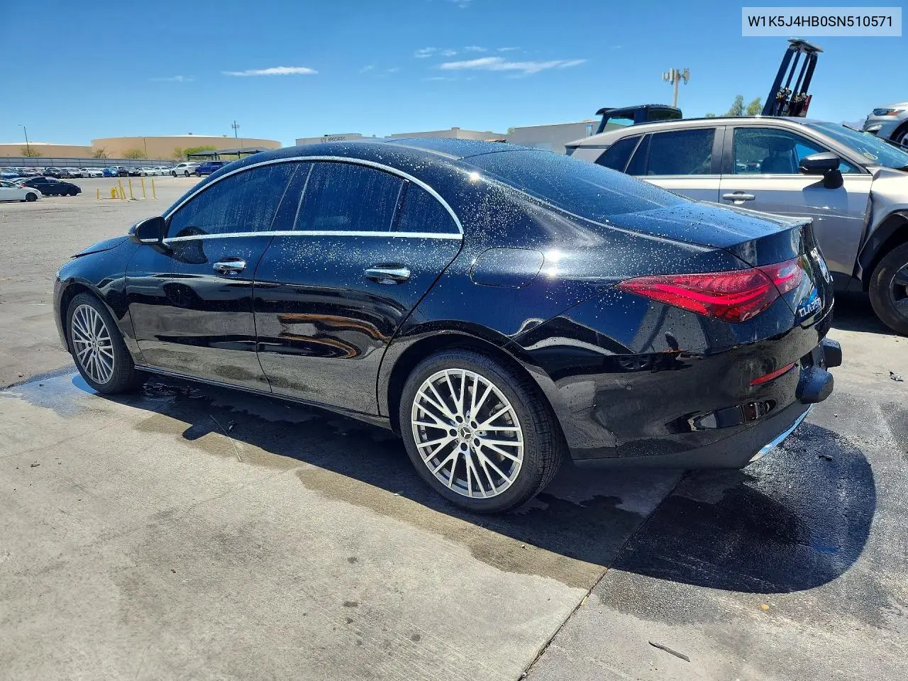 Auction sale of the 2025 Mercedes Benz CLA klasse , vin: W1K5J4HB0SN510571, lot number: 61944856