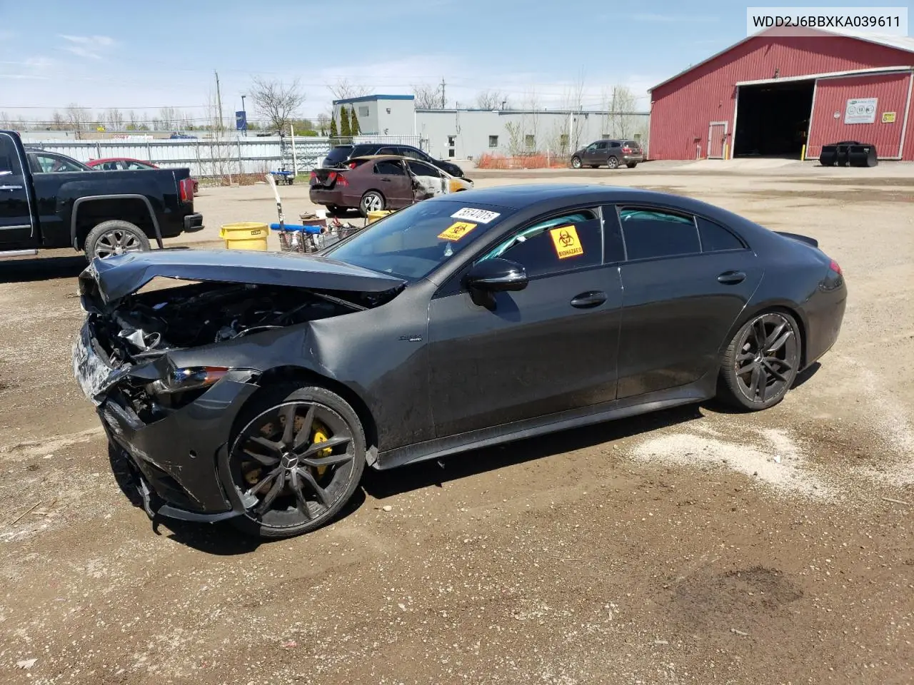 Auction sale of the 2019 Mercedes Benz CLC klasse , vin: WDD2J6BBXKA039611, lot number: 55147015
