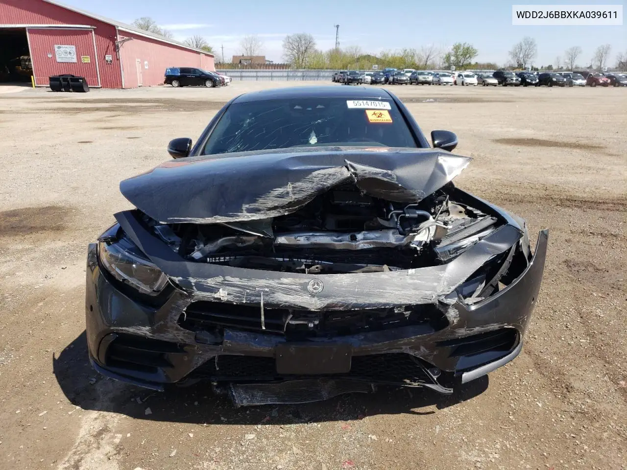 Auction sale of the 2019 Mercedes Benz CLC klasse , vin: WDD2J6BBXKA039611, lot number: 55147015