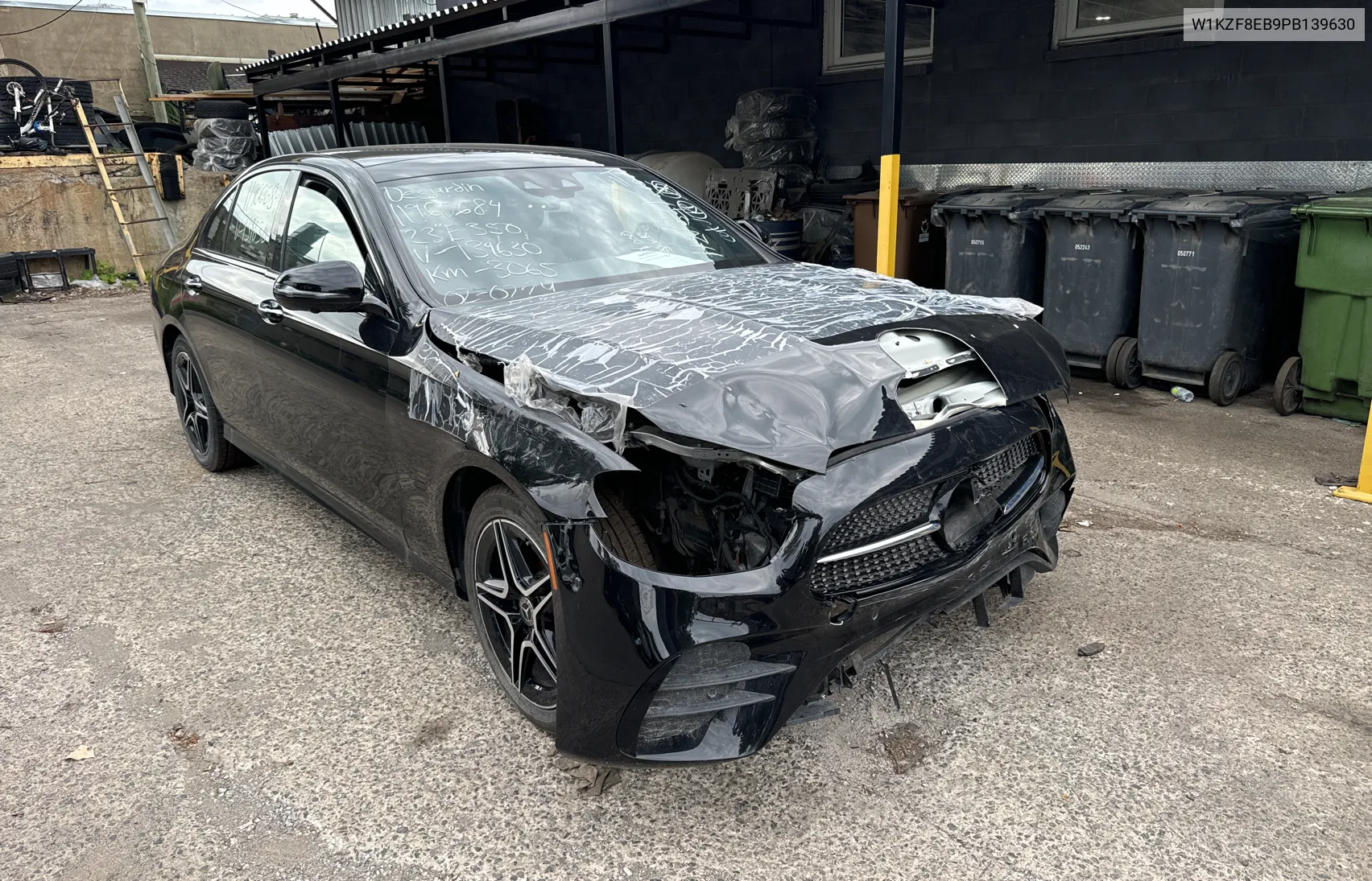 Auction sale of the 2023 Mercedes Benz E klasse , vin: W1KZF8EB9PB139630, lot number: 66972634