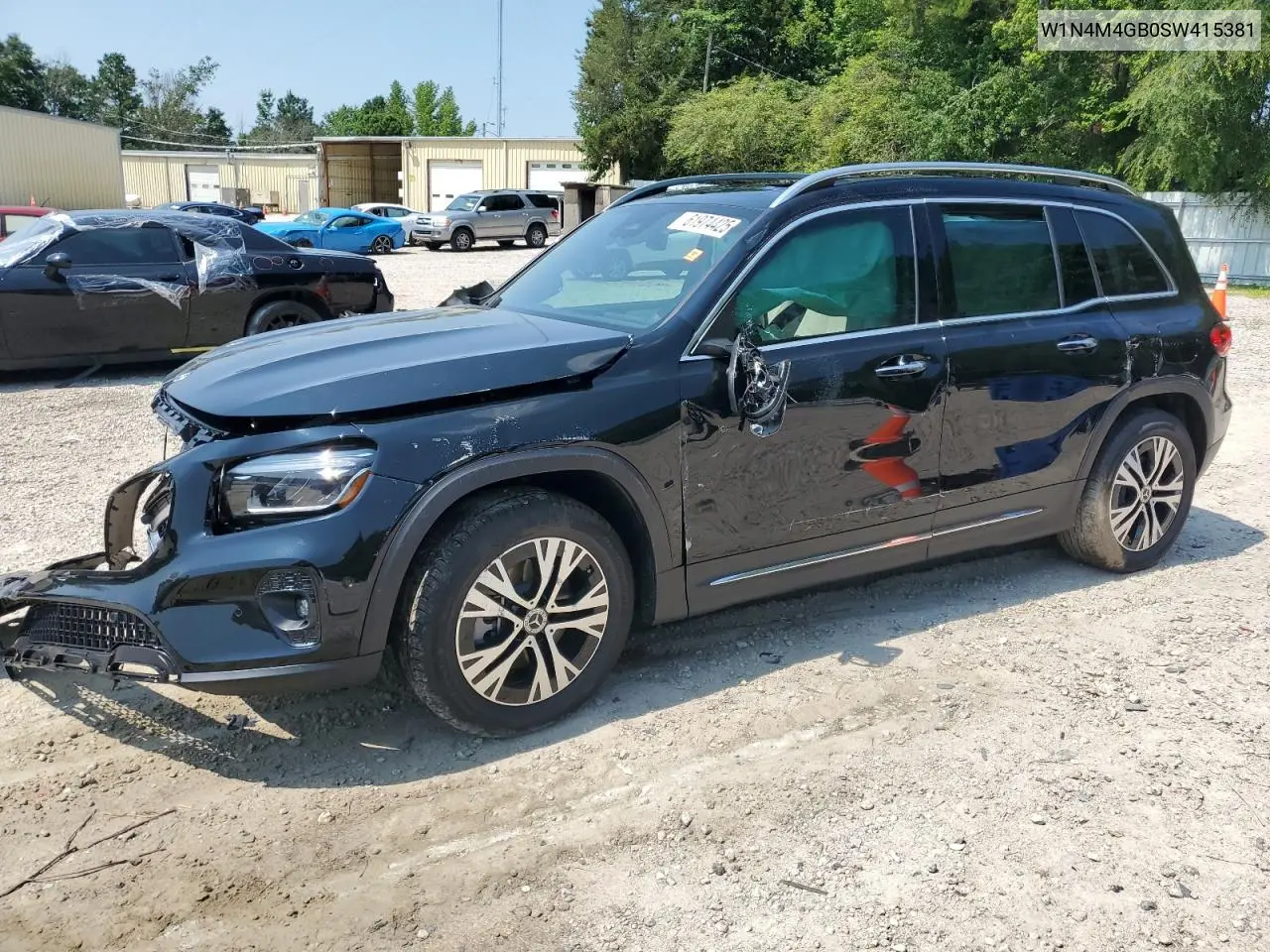 Auction sale of the 2025 Mercedes Benz GLB , vin: W1N4M4GB0SW415381, lot number: 61974425