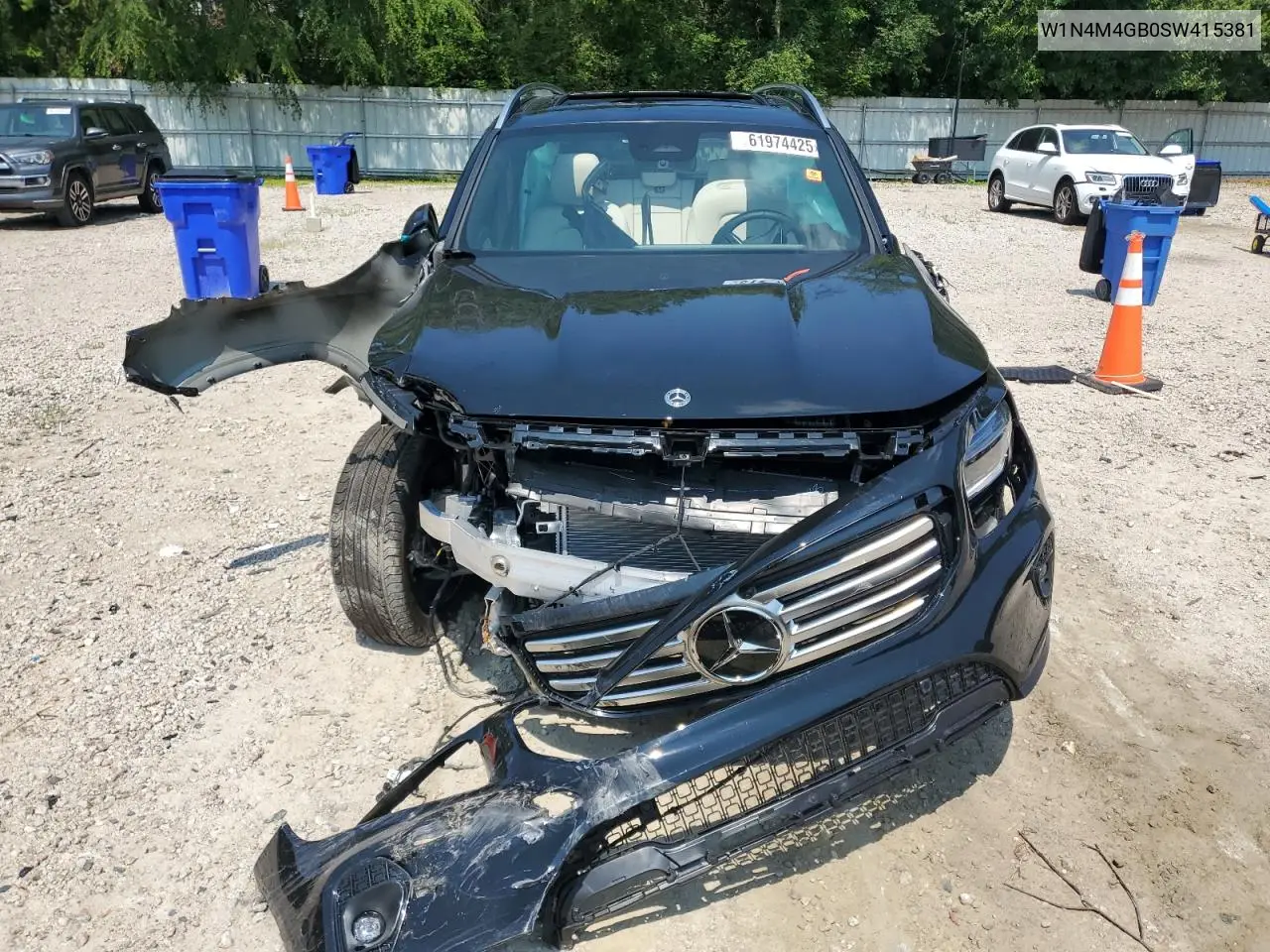 Auction sale of the 2025 Mercedes Benz GLB , vin: W1N4M4GB0SW415381, lot number: 61974425