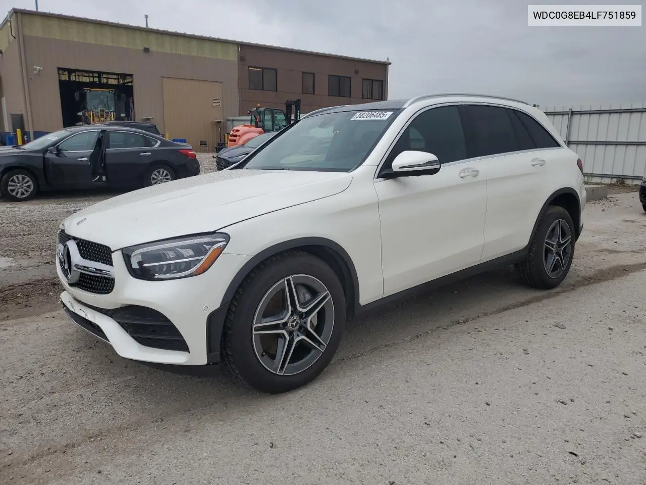 Auction sale of the 2020 Mercedes Benz GLC , vin: WDC0G8EB4LF751859, lot number: 58206485