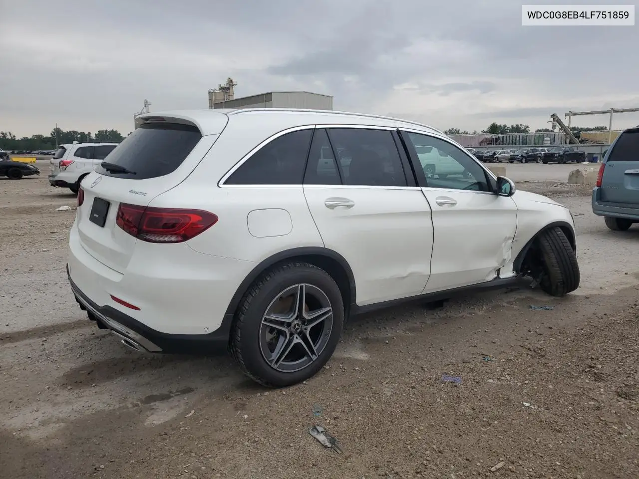 Auction sale of the 2020 Mercedes Benz GLC , vin: WDC0G8EB4LF751859, lot number: 58206485