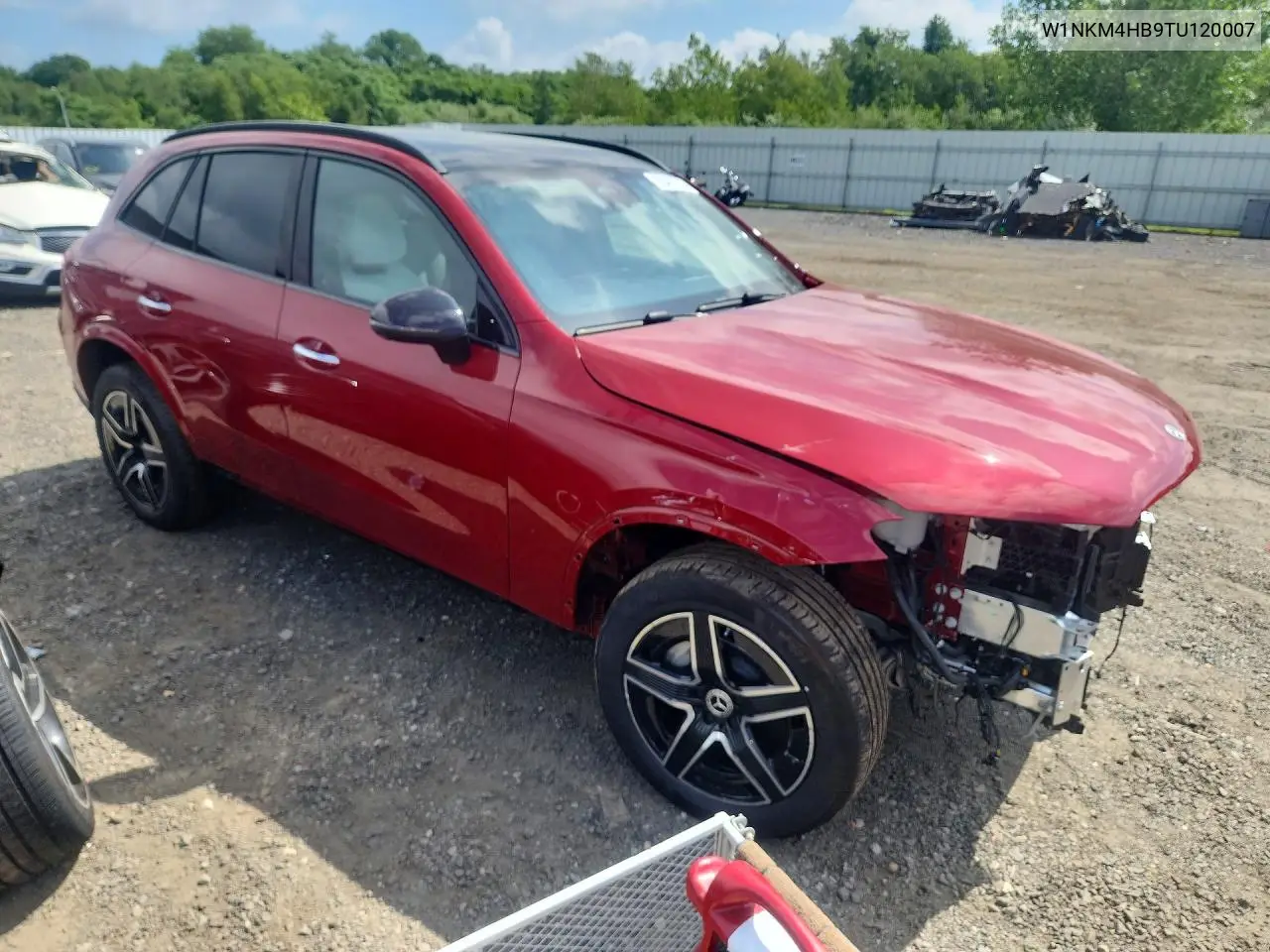 Auction sale of the 2026 Mercedes Benz GLC , vin: W1NKM4HB9TU120007, lot number: 63407616