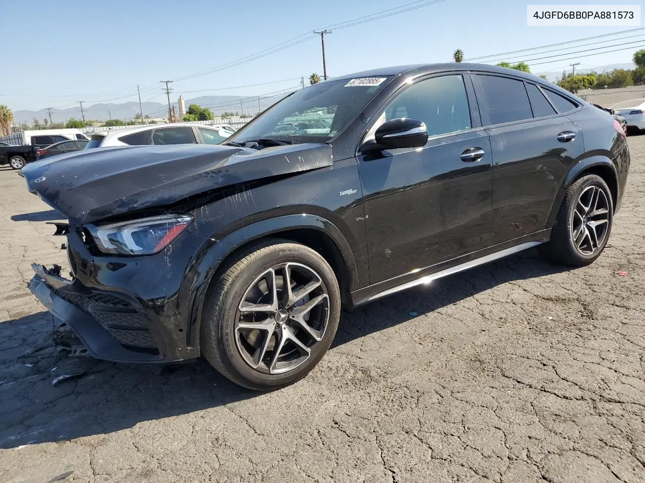 Auction sale of the 2023 Mercedes Benz GLE Coupe , vin: 4JGFD6BB0PA881573, lot number: 67102885