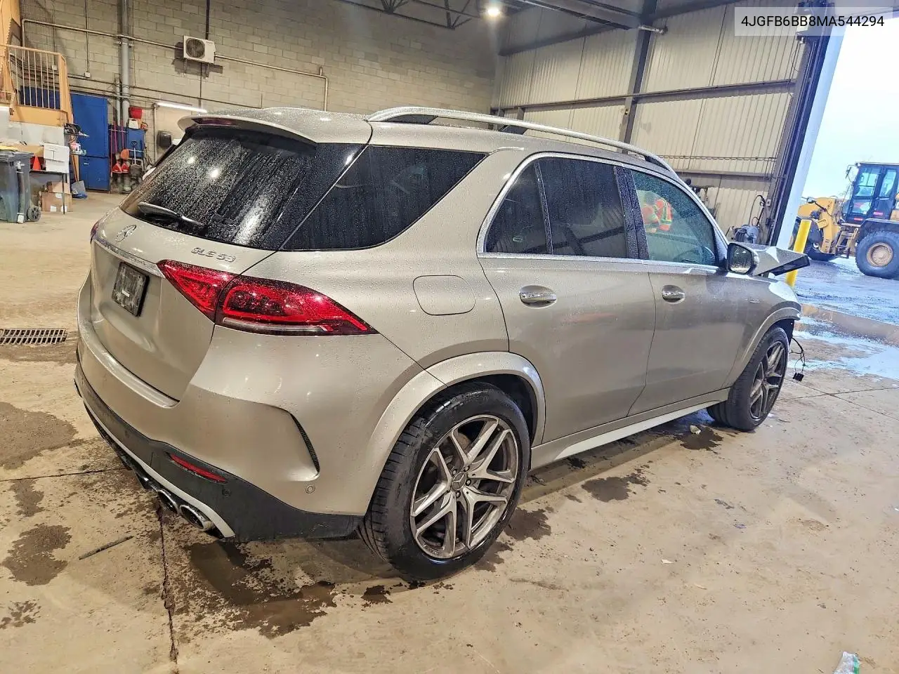 Auction sale of the 2021 Mercedes Benz GLE , vin: 4JGFB6BB8MA544294, lot number: 57543576