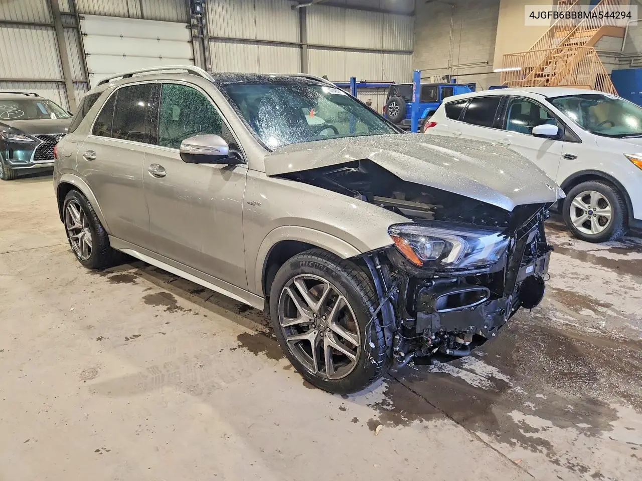Auction sale of the 2021 Mercedes Benz GLE , vin: 4JGFB6BB8MA544294, lot number: 57543576